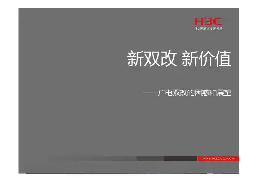 H3C-新双改 新价值