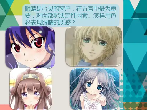 动漫眼睛绘画