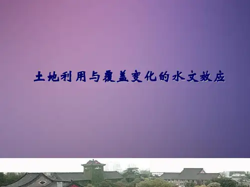土地利用与覆盖变化的水文效应