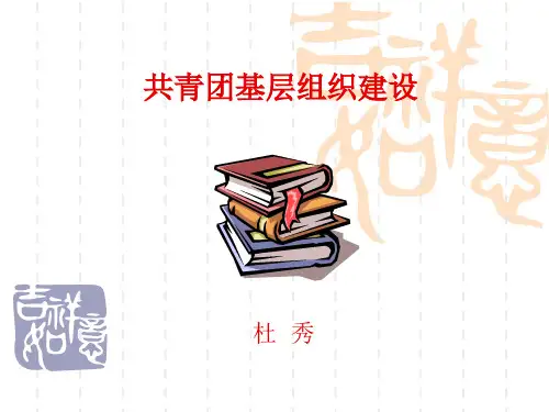 新共青团基层组织建设.ppt