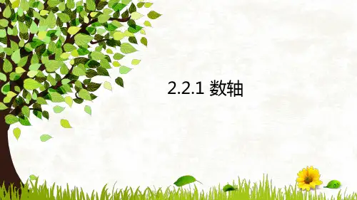 华师大版七年级数学上册 2.2.1 《数轴》  课件 (23张PPT)