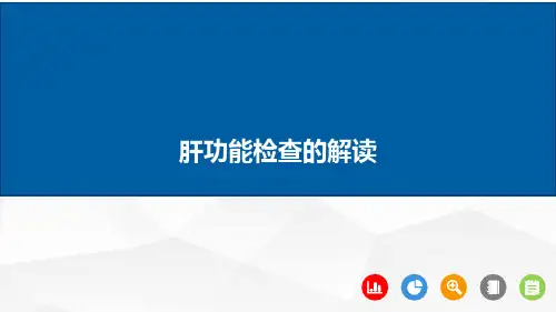 肝功能检查的解读