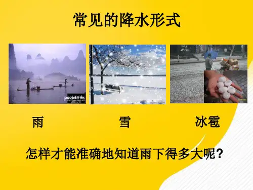 降水量的测量-优秀PPT文档