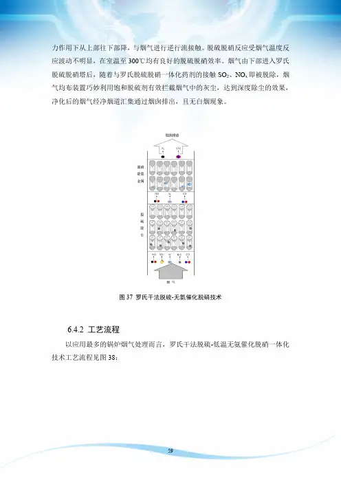 固定床干法脱硫-低温无氨催化脱硝一体化技术