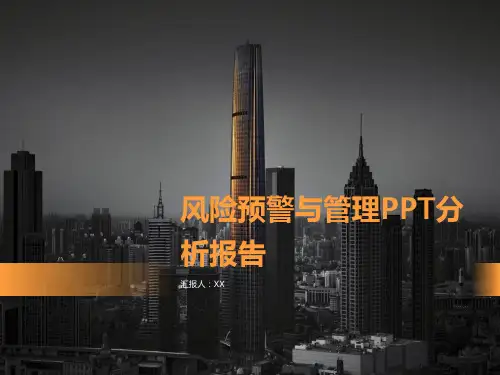 风险预警与管理PPT分析报告