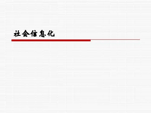 社会信息化