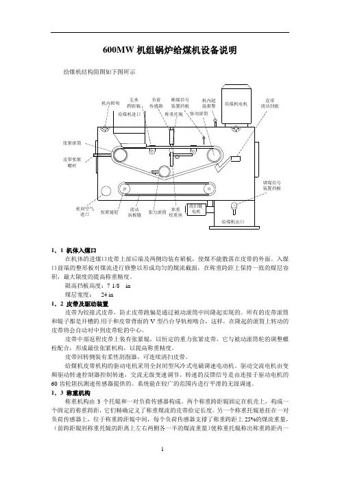 称重给煤机