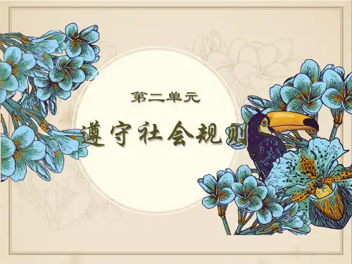 部编版八上5.3善用法律(共18张PPT)
