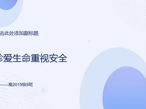 《安全教育专题》ppt课件