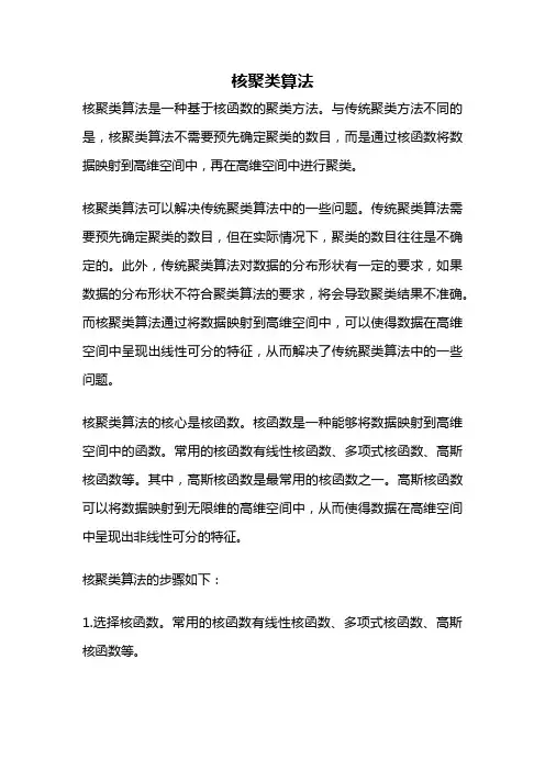 核聚类算法