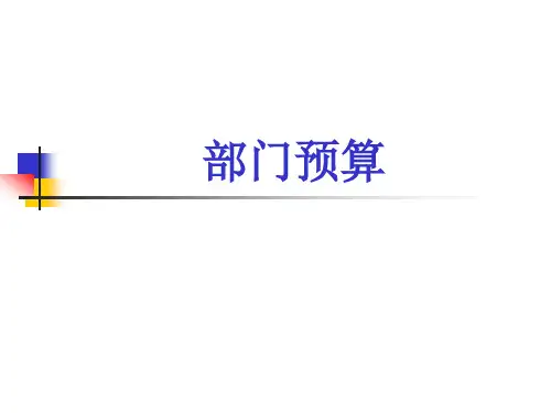 部门预算-ppt(精)