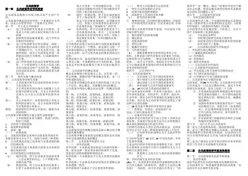 公共政策学