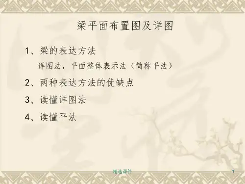 梁平面布置图及详图(很好很实用的)