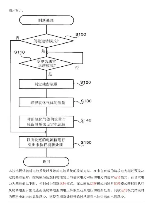 燃料电池系统以及燃料电池系统的控制方法与制作流程