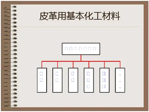 .皮革用基本化料