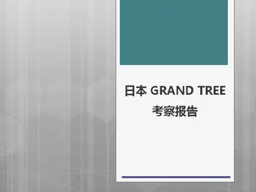 日本川崎市武藏小杉格林木(GrandTree)创新型购物中心调研分析报告