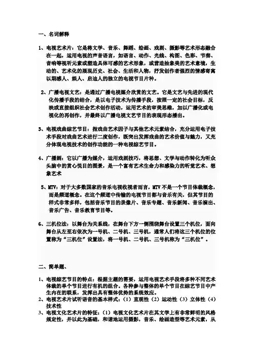 广播电视文艺学