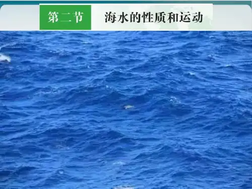 《海水的性质》完美ppt人教