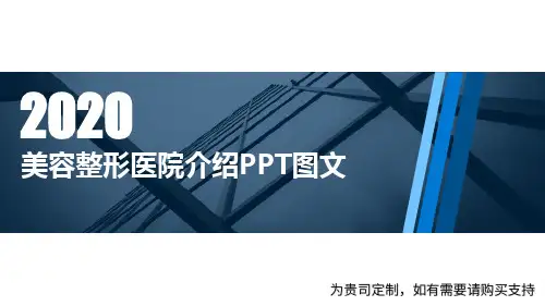 美容整形医院介绍PPT图文