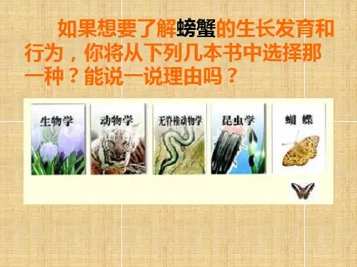 北师大版生物八下《生物的分类》ppt课件