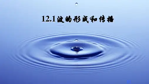 《波的形成和传播》PPT