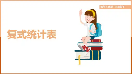 小学数学人教版三年级下册《复式统计表》课件