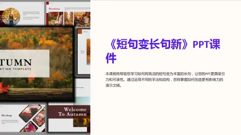 《短句变长句新》课件