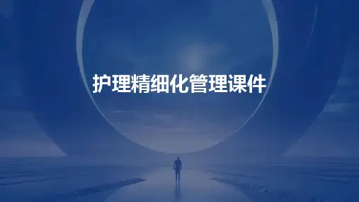 护理精细化管理课件