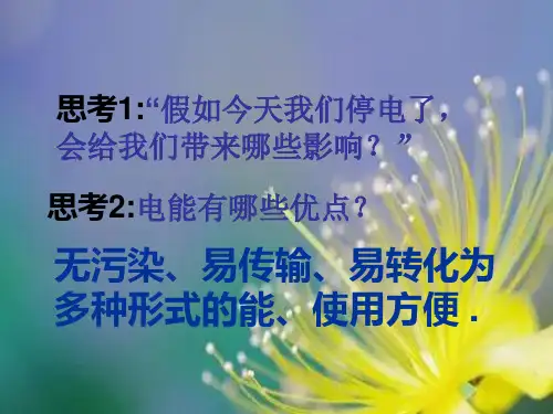 电能的利用PPT精品课件