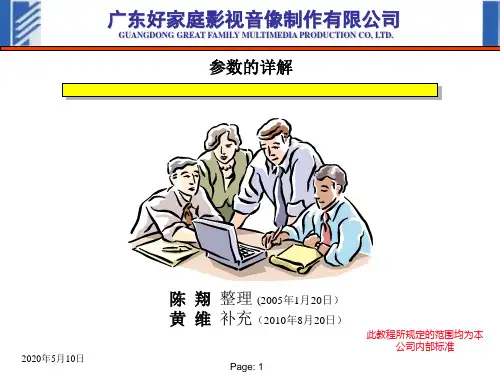 光盘各种参数(新版)