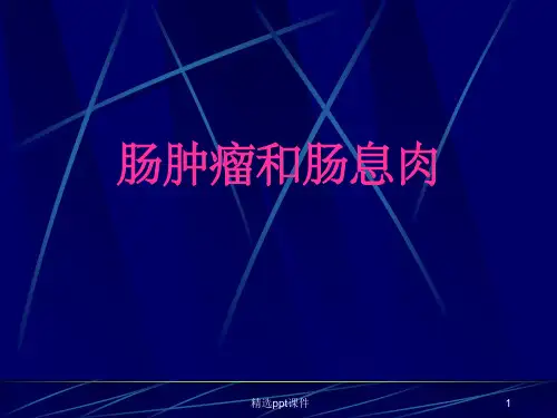 《肠肿瘤课件》PPT课件