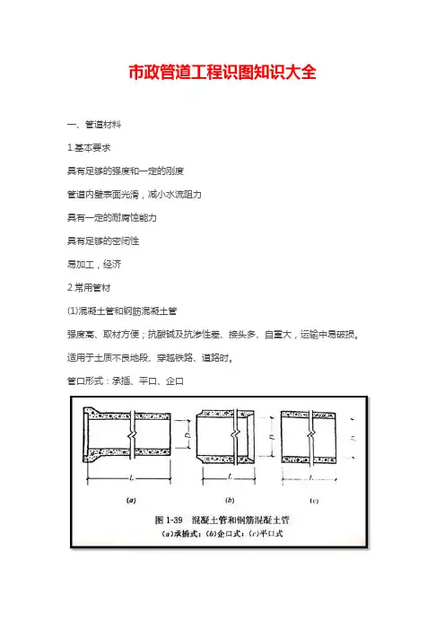 市政管道工程识图知识大全
