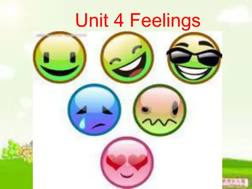 三年级英语下册 Unit 4 Feelings 创意课件 精品课件 外研版 Join in