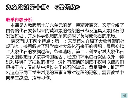 五年级语文黄河象1(PPT)5-2