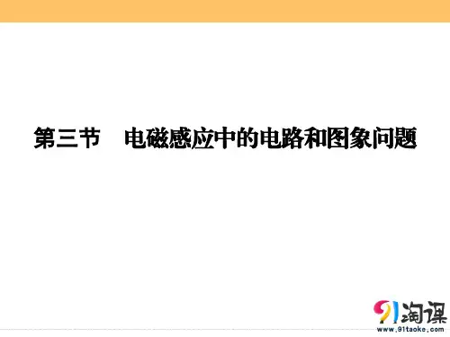 课件2：专题九  电磁感应中的电路和图象问题