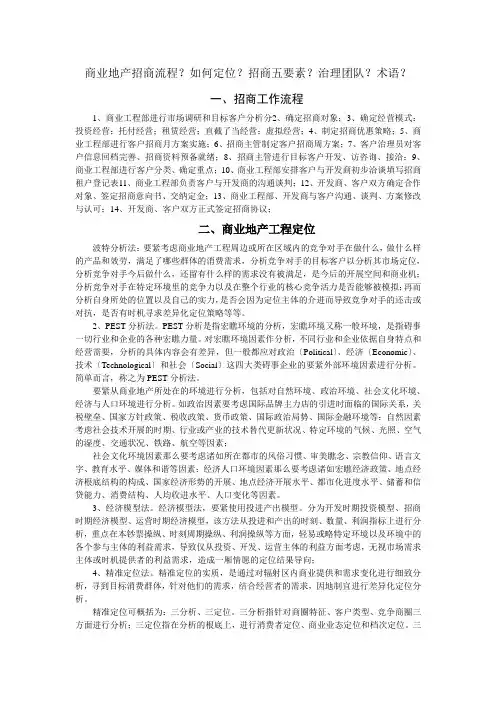 商业地产招商流程4812402790