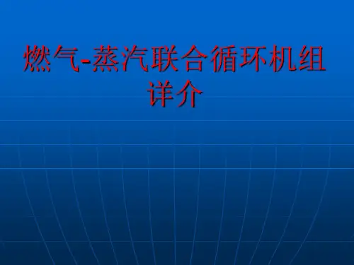 燃气-蒸汽联合循环机组详介