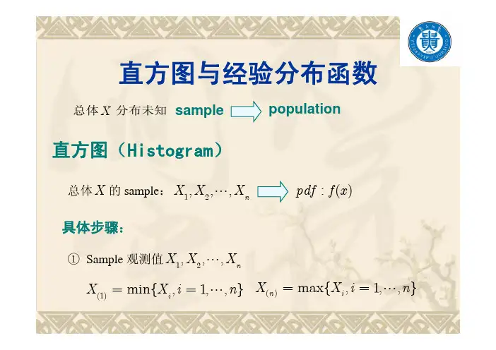 经验分布函数与直方图