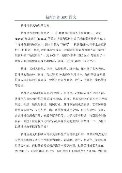 粘纤知识ABC-图文