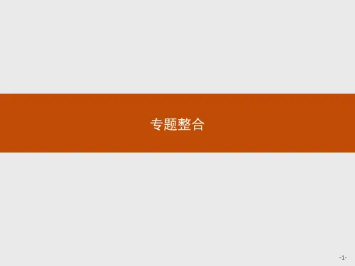 高中政治人教版选修5课件：专题整合5