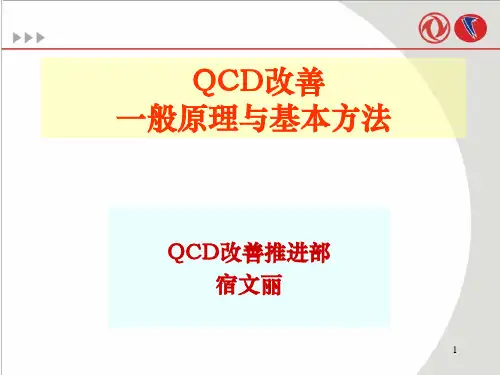 QCD改善一般原理和基本方法