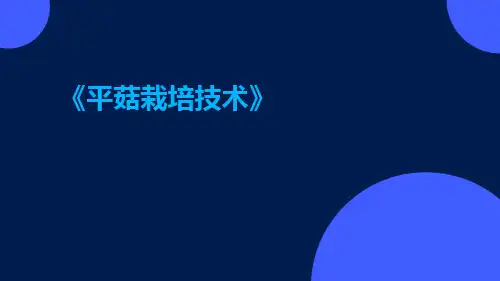 平菇栽培技术