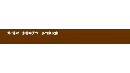 八年级地理上册2.2中国的气候第3课时多特殊天气多气象灾害课件新版湘教版ppt版本