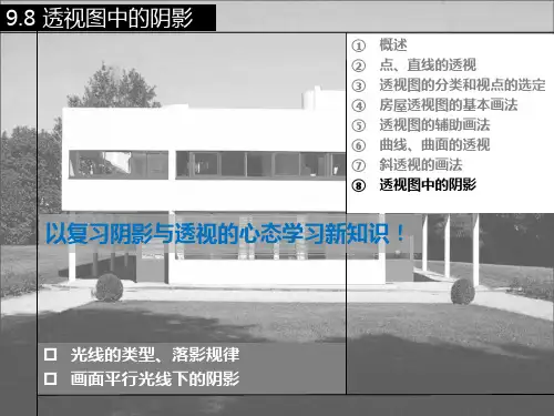 9.8 透视图中的阴影