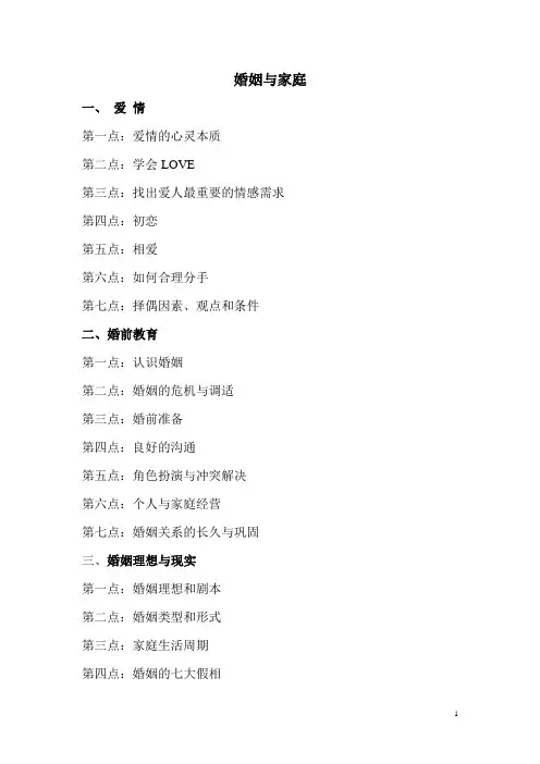 婚姻与家2