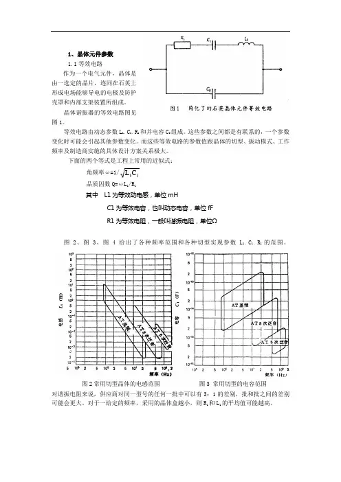 晶振基础知识