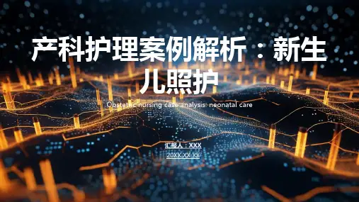 产科个案护理模板ppt课件