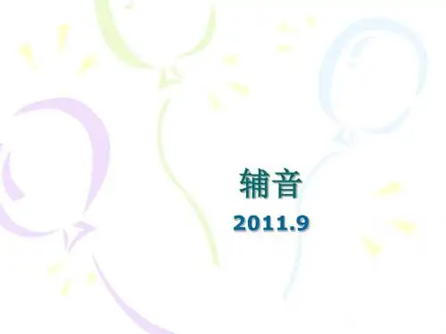 音标(辅音)