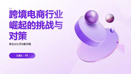 跨境电商行业崛起的挑战与对策PPT
