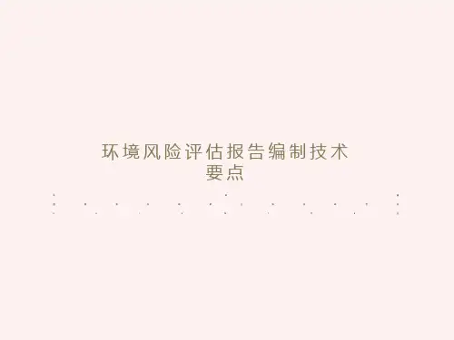 环境应急预案编制技术要点